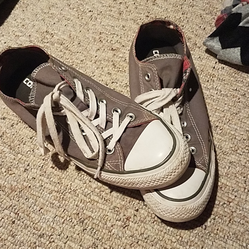 Womens grey converse